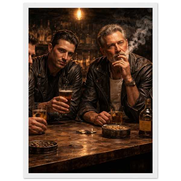 After Hours - Premium Matte Paper Wooden Framed Poster