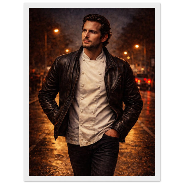 Premium Matte Paper Wooden Framed Poster