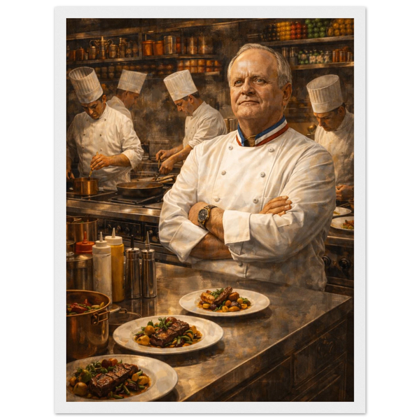 Joel - Premium Matte Paper Wooden Framed Poster