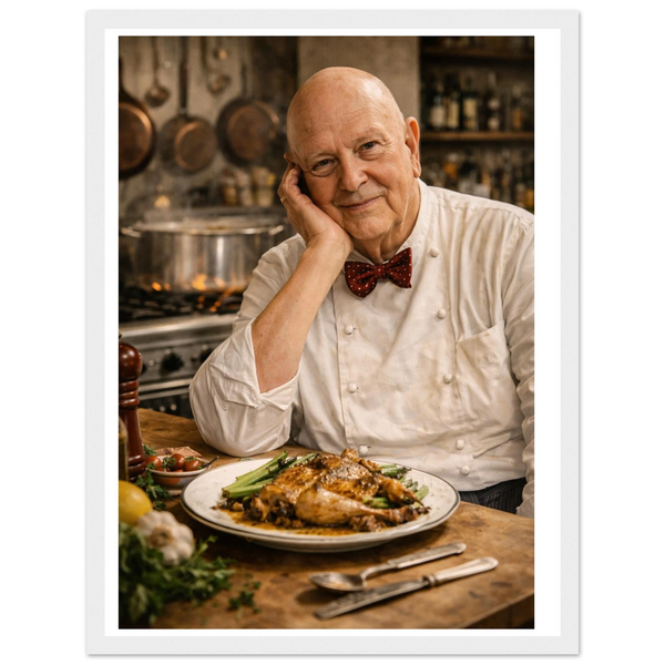 James - Premium Matte Paper Wooden Framed Poster