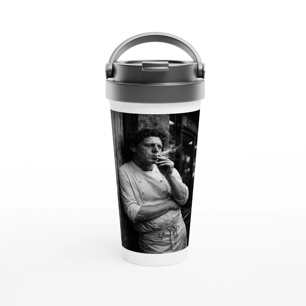 Marco - White 15oz Stainless Steel Travel Mug